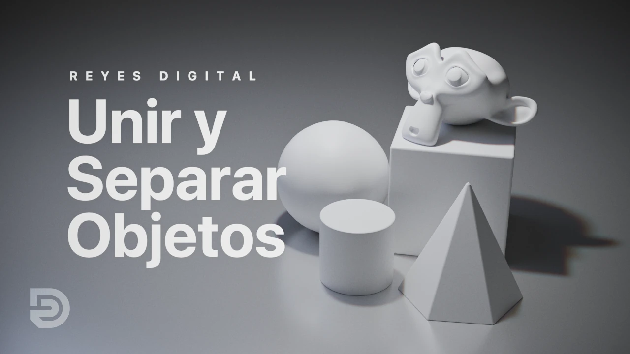 Miniatura: Unir y separar objetos en Blender